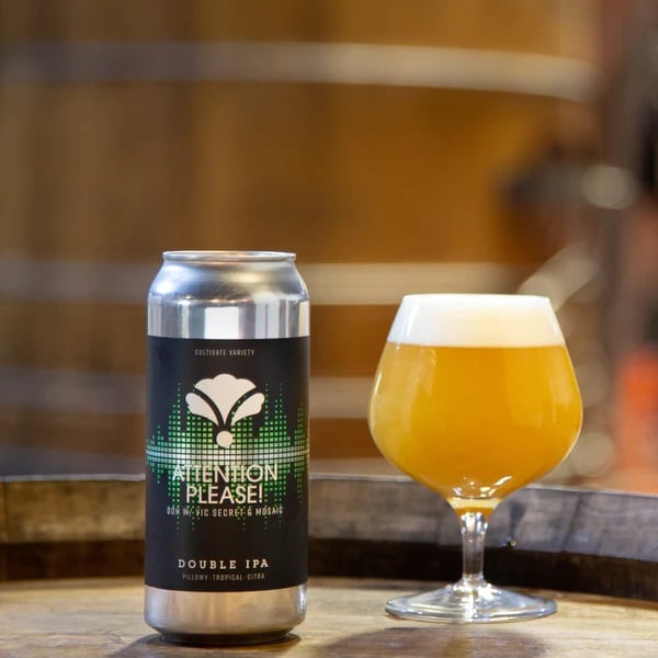 attention please! by bearded iris brewing