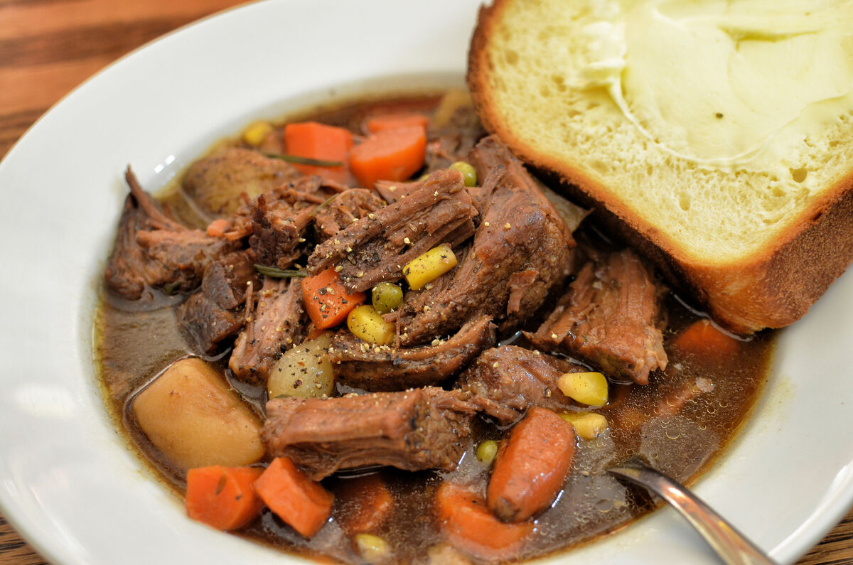 comfort foods inviting bowl of beef stew
