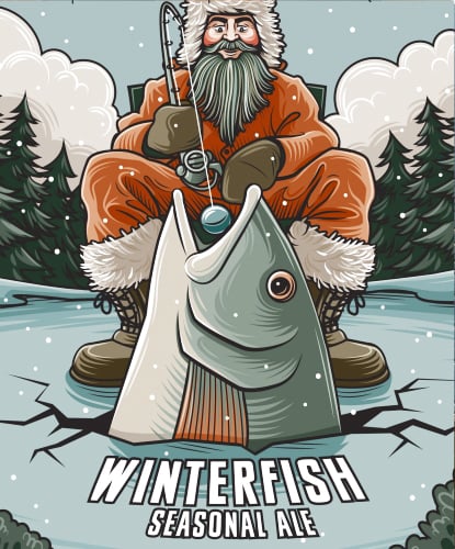 Winterfish Seasonal Ale Fish Brewing Co.