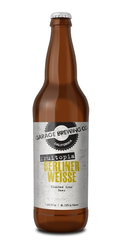 Fruitopia Berliner Weisse | Garage Brewing Co. | Rating & Review