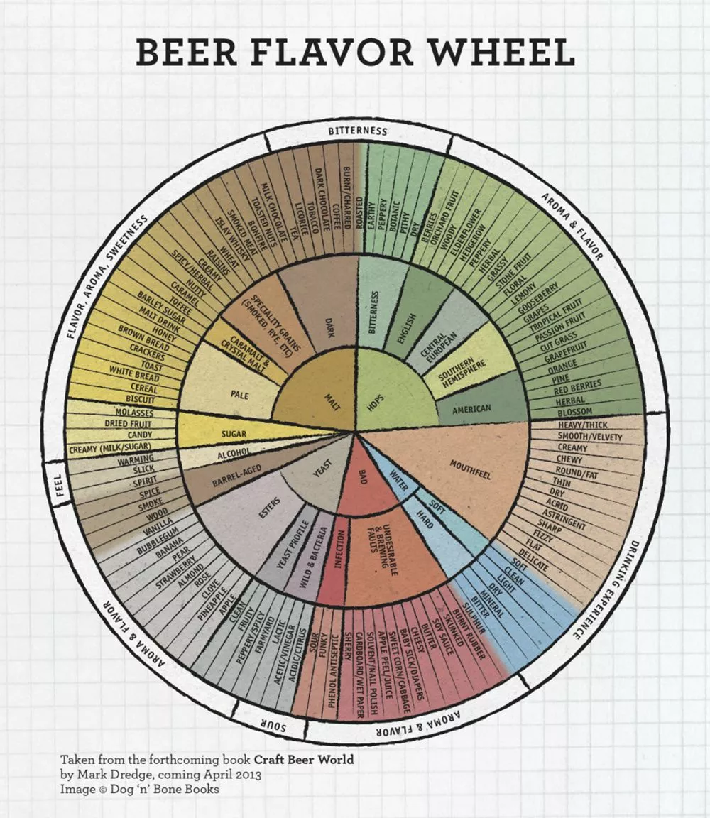 beer flavor wheel
