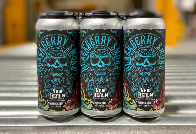 Blackberry Smoke Lager by New Realm Brewing