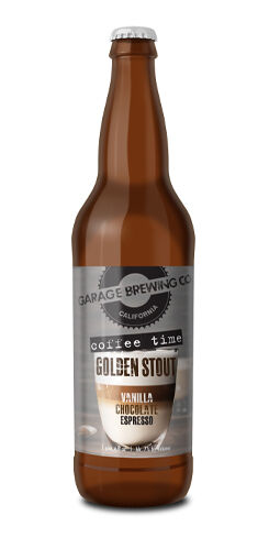 Coffee Time Golden Stout Garage Brewing Co.