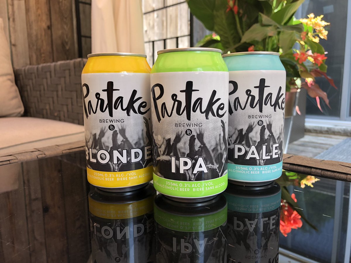 partake brewing beers on a table