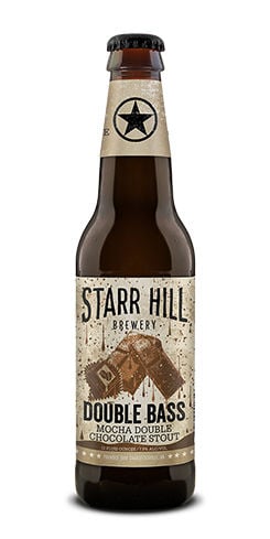 Double Bass Mocha Double Chocolate Stout by Starr Hill Brewery