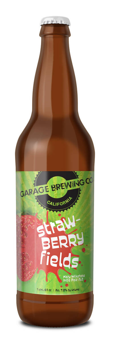 Straw-BERRY Field Hazy Milkshake IPA – Rated 91 Garage Brewing Co.