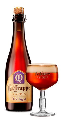 La Trappe Quadrupel Oak Aged by Trappist Brewery Koningshoeven