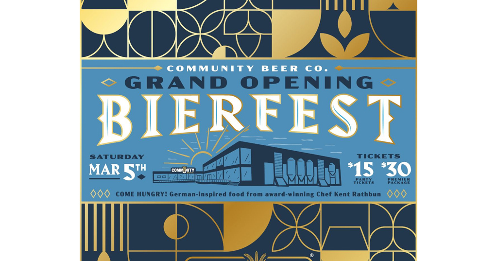 Community Beer Co. Announces Grand Opening Bierfest The Beer Connoisseur®