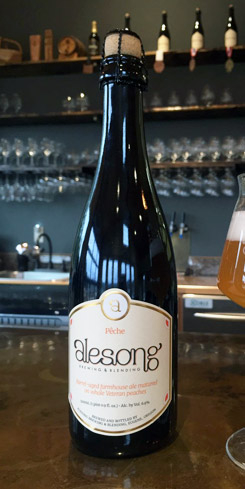 Alesong Brewing and Blending Peche