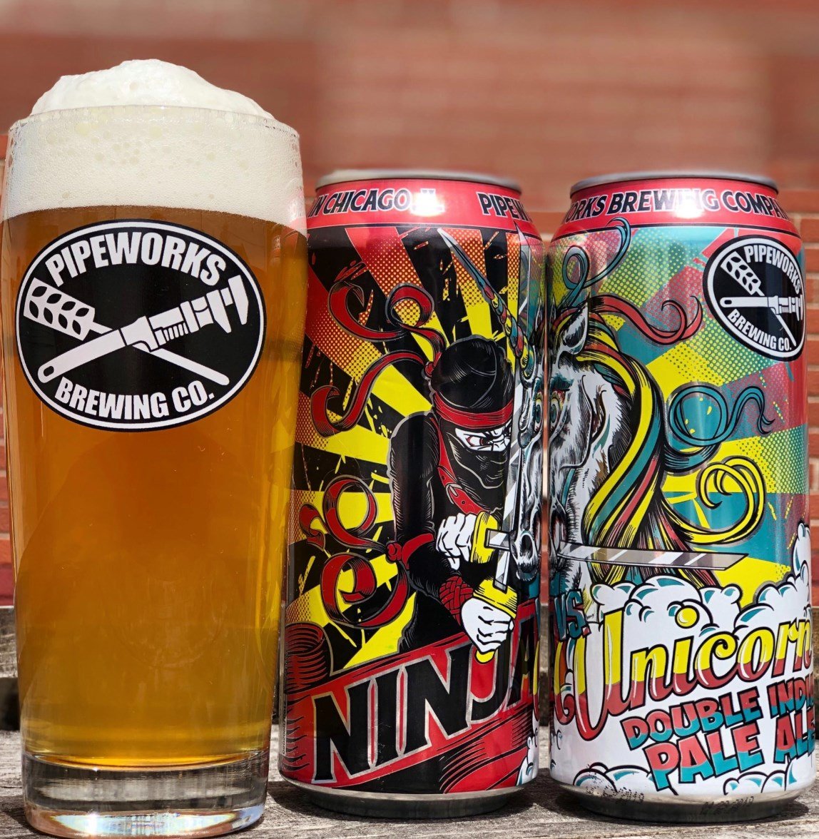 Ninja vs Unicorn Pipeworks Brewing Co.