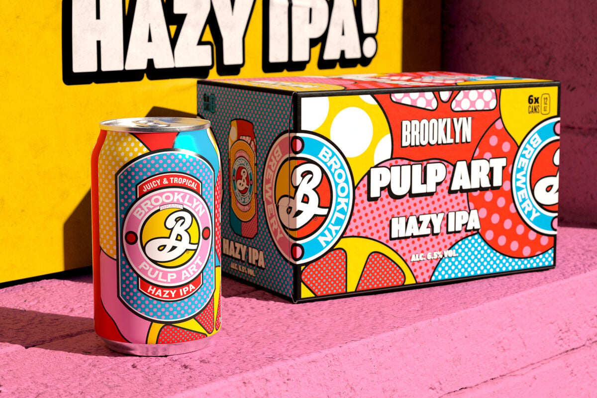 Brooklyn Brewery Pulp Art by Thirst Craft