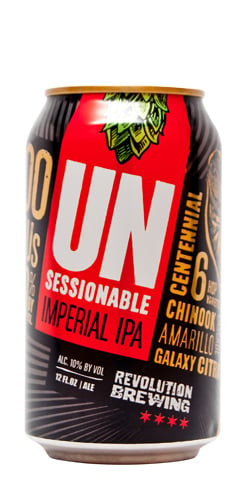 Unsessionable by Revolution Brewing