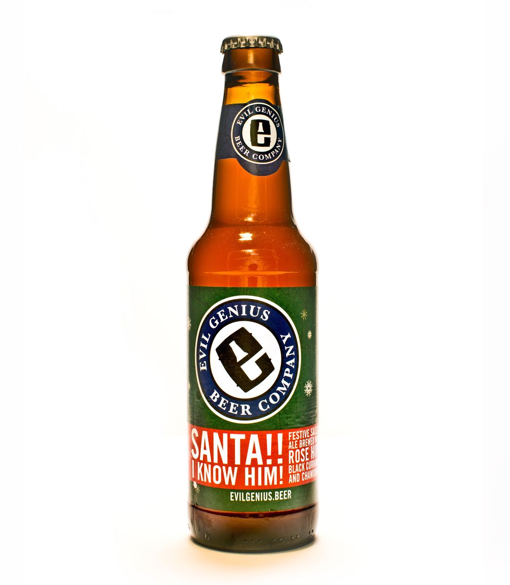 Santa! I Know Him! Evil Genius Beer Co.