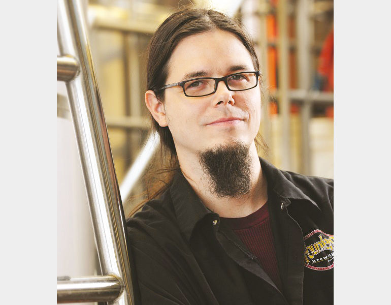 Founders head brewer Jeremy Kosmicki