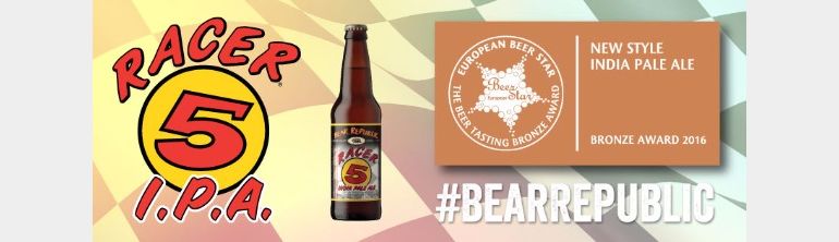 Racer 5 Wins Medal at European Beer Star Competition