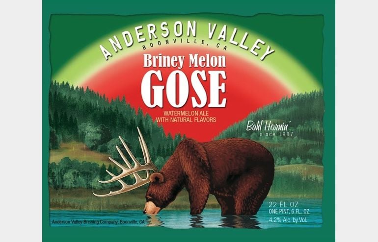 Image result for anderson valley briney melon gose