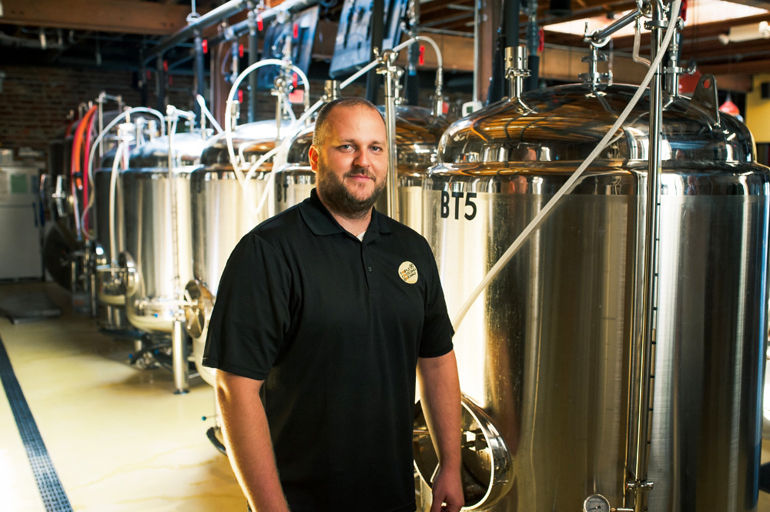 Brewer and Co-Owner Jeremy Wirtes  |  Photo by Carmen Doherty Photography