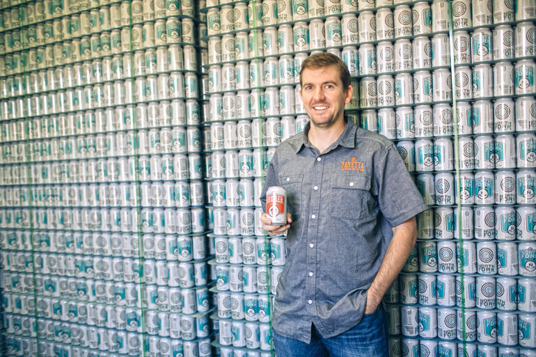 Mike Francis, Payette Brewing Founder and Brewer  |  Photo by Ampersand Studios