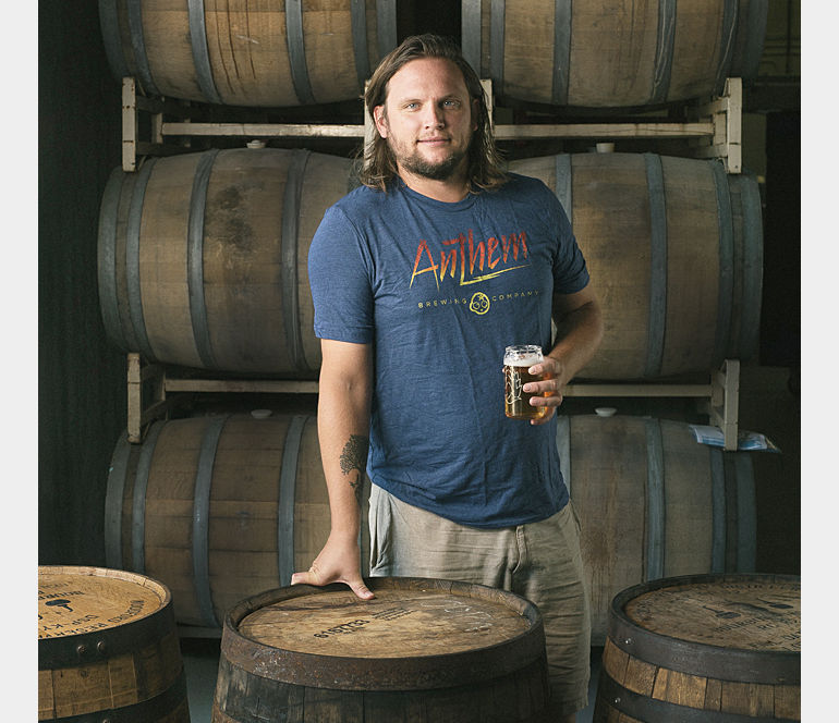 Matt Anthony, Founder and Former Head Brewer | Photo Courtesy Anthem Brewing Co.