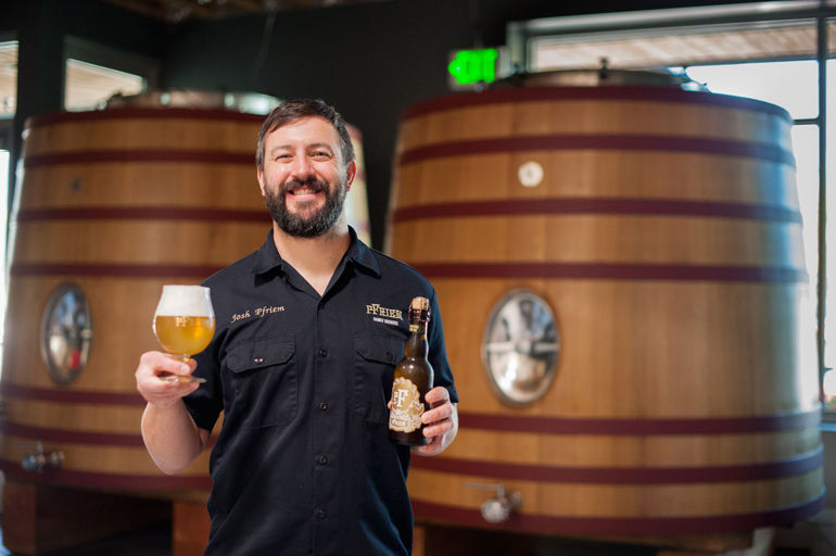  Josh Pfriem, Co-Founder and Brewmaster | Photo courtesy pFriem Family Brewers 