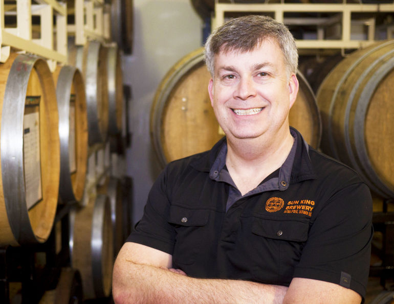 Sun King head brewer and co-founder Dave Colt