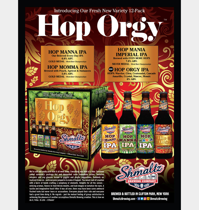 Hop Orgy by Shmaltz Brewing Company