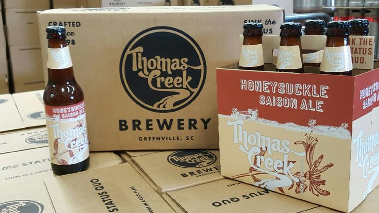 Honeysuckle Saison by Thomas Creek Brewery