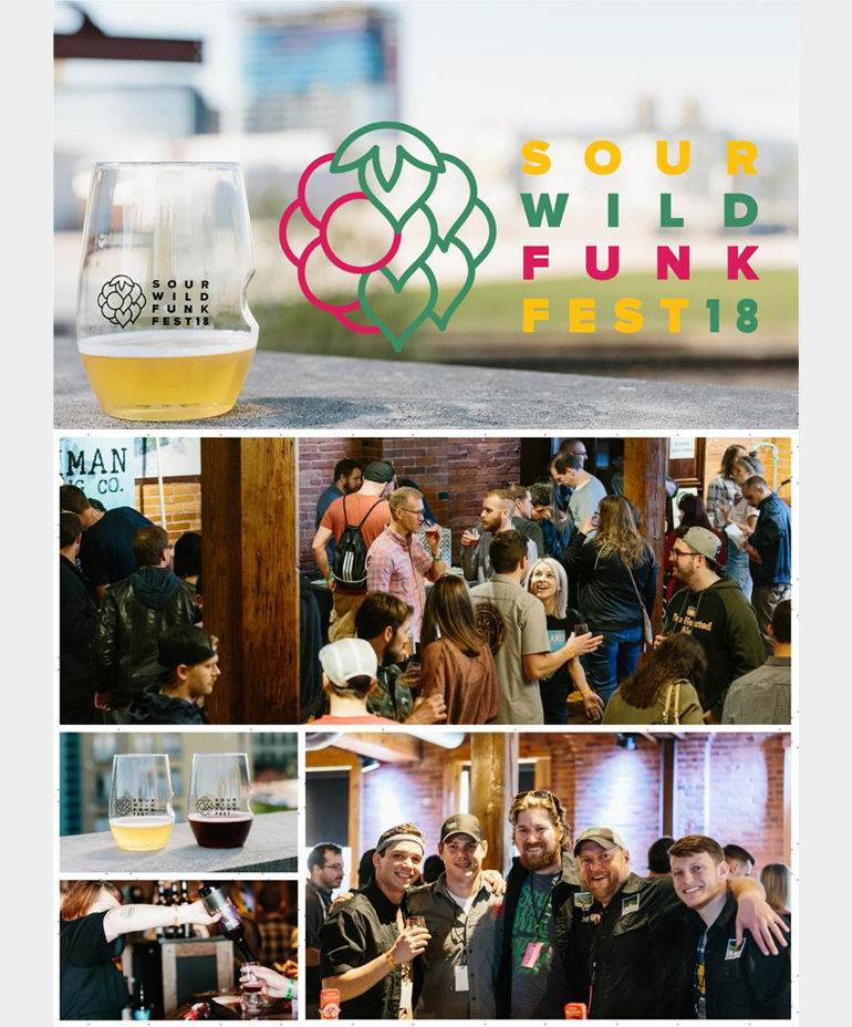 Upland Brewing Sour Wild Funk Fest 2018