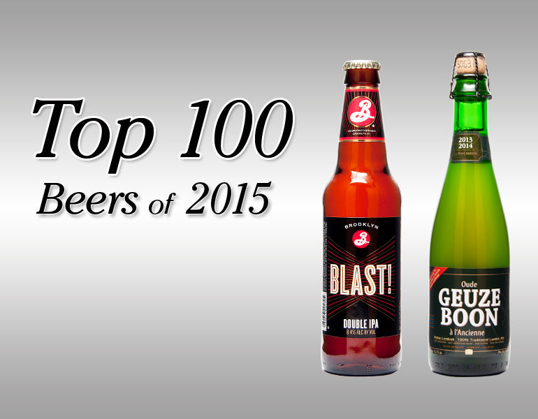 TOP 100 RATED BEERS OF 2015 beer connoisseur