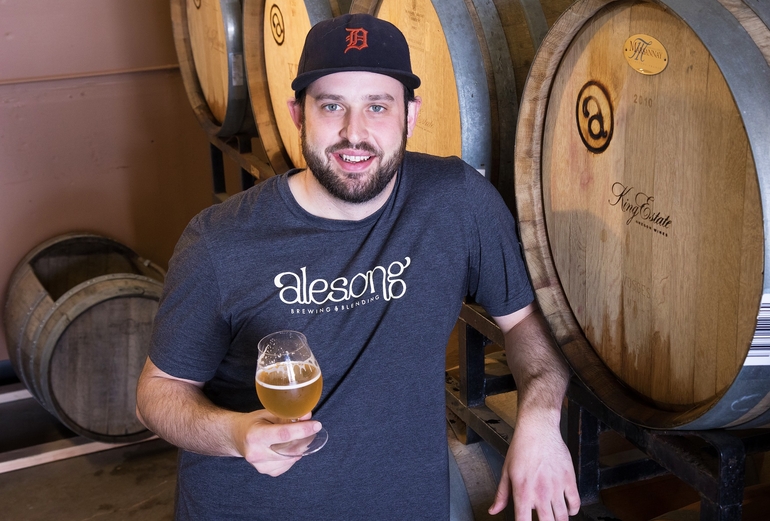 Alesong Brewing and Blending Founder and Cellar Master Brian Coombs Talks Pêche