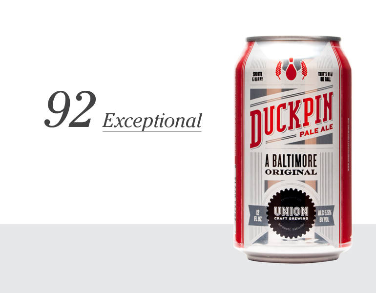  Duckpin Pale Ale – 92 (Exceptional) 
