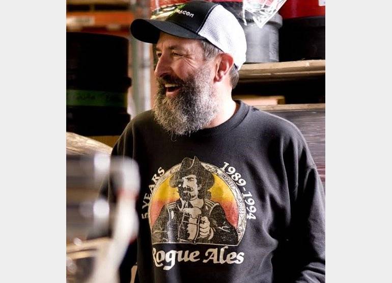 Rogue Ales brewmaster John Maier
