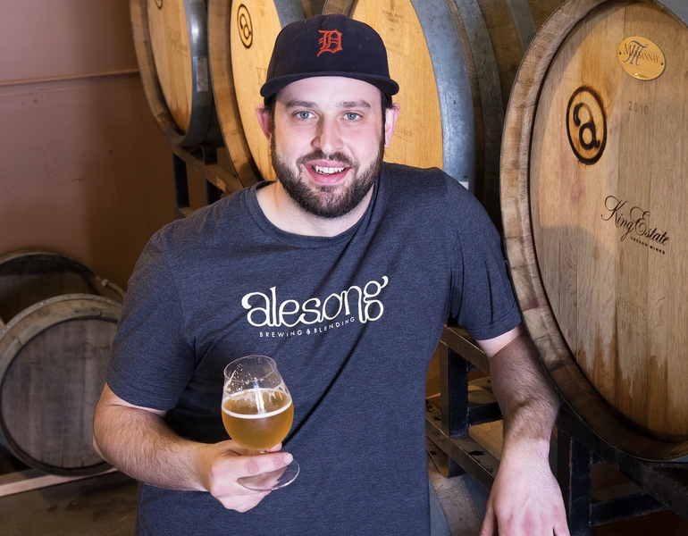 Alesong Brewing and Blending Founder and Cellar Master Brian Coombs Talks Pêche and Touch of Brett Mandarina