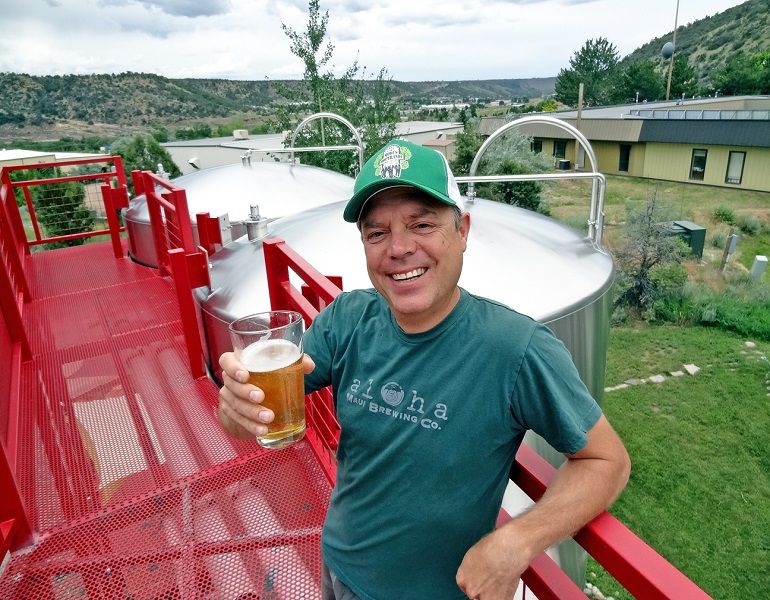 Ska brewing co-founder Dave Thibodeau celebrates 20 years of beer. (Credit: Owen Ogletree)