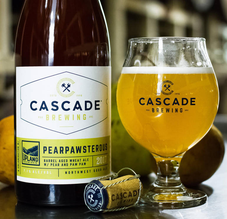 Cascade, Upland Collaborate on Pearpawsterous Beer