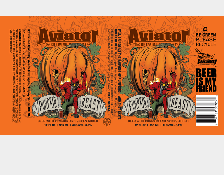 Pumpkin Beast by Aviator Brewing Co.