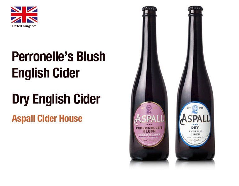 Perronelle's Blush and Dry English Cider by Aspall Cider House 