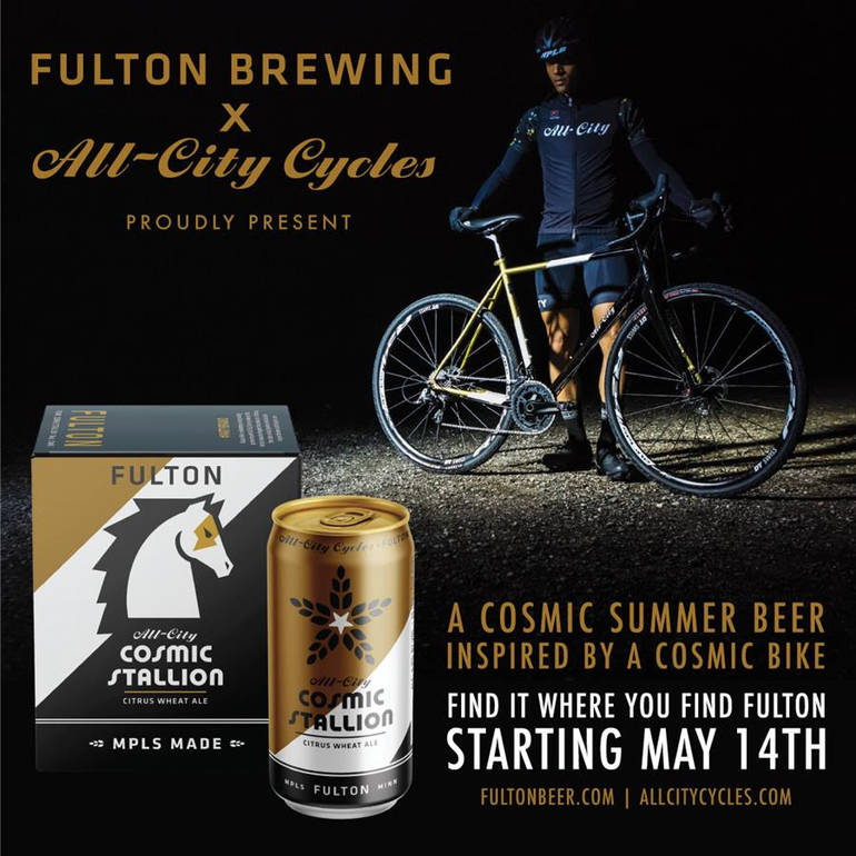 Fulton Brewing Debuts Cosmic Stallion Citrus Wheat Ale
