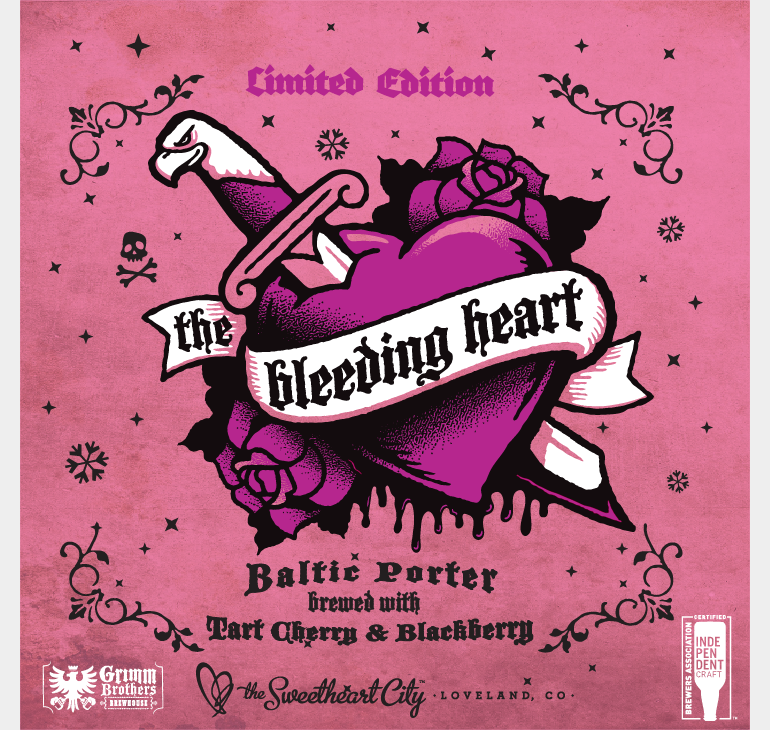 Grimm Brothers Brewhouse The Bleeding Heart Returns for 2019