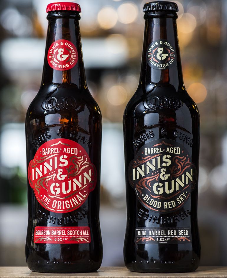 Innis & Gunn New Look After Rebrand