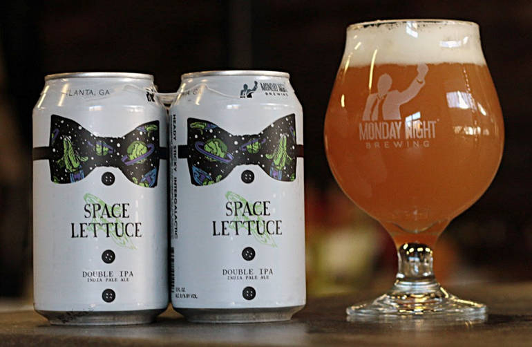 Monday Night Brewing's Space Lettuce Double IPA Returns