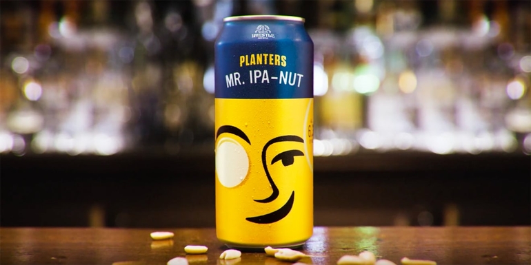 Planters Releases Mr. IPA-Nut Peanut IPA With Noon Whistle Brewing
