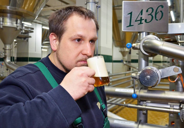Wernesgrüner Brewery Brewmaster Markus Schwarz