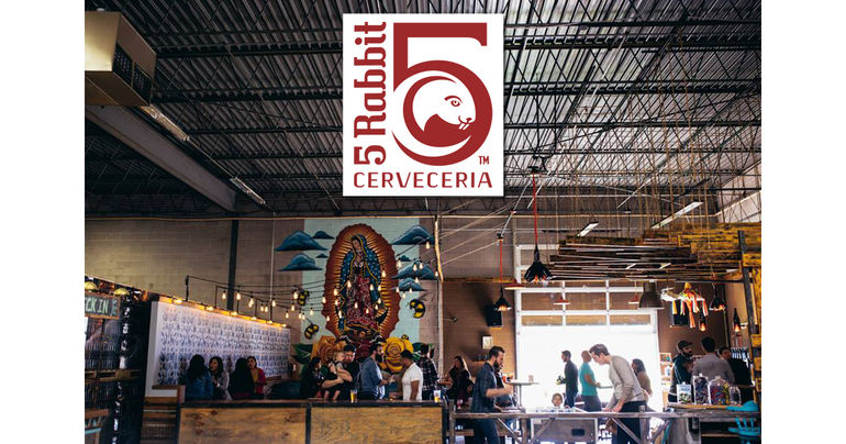 5 Rabbit Cervecería Signs with Artisanal Imports