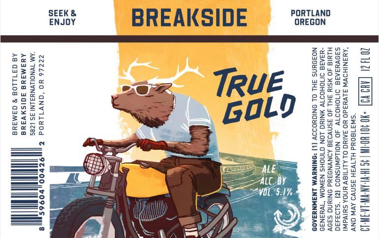 Breakside Brewery Debuts True Gold in Year-Round Lineup