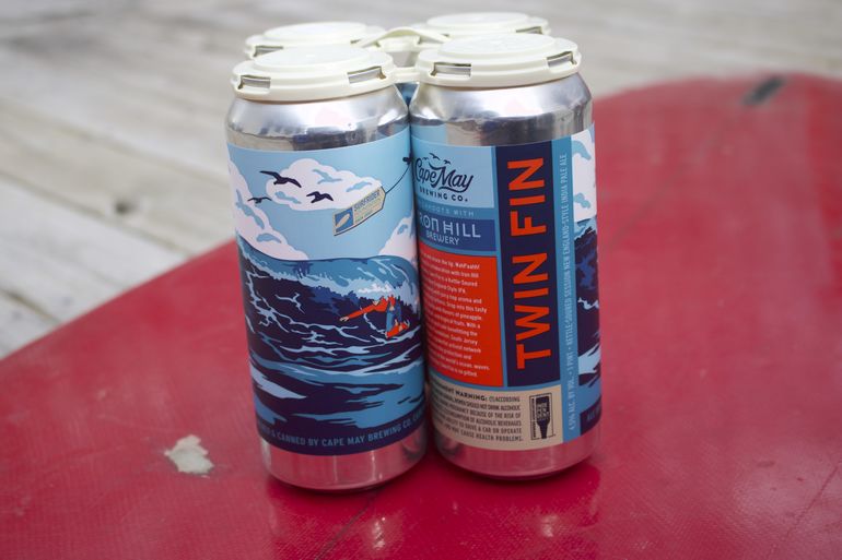 Cape May Brewing Co. Releases Twin Fin Sour Hazy IPA in Collaboration with Iron Hill Brewery