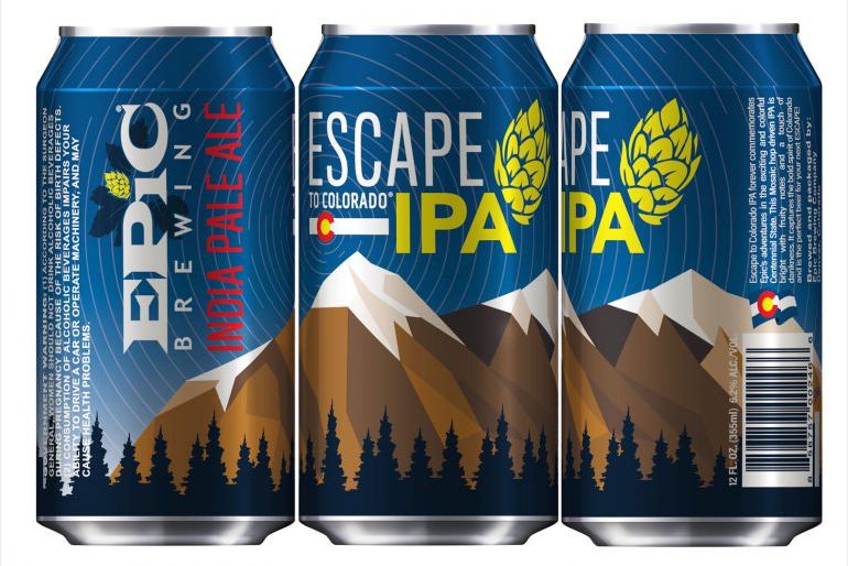 Epic Brewing Debuts Rebranded and Reformulated Escape to Colorado IPA