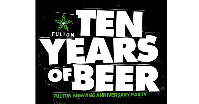 Fulton Brewing 10th Anniversary Scheduled for October 5