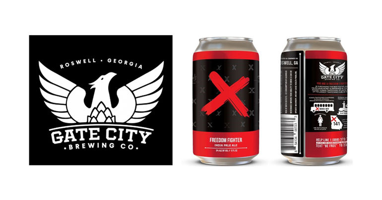 Gate City Brewing Co. Unveils Freedom Fighter IPA, Proceeds Benefit Human Trafficking Awareness