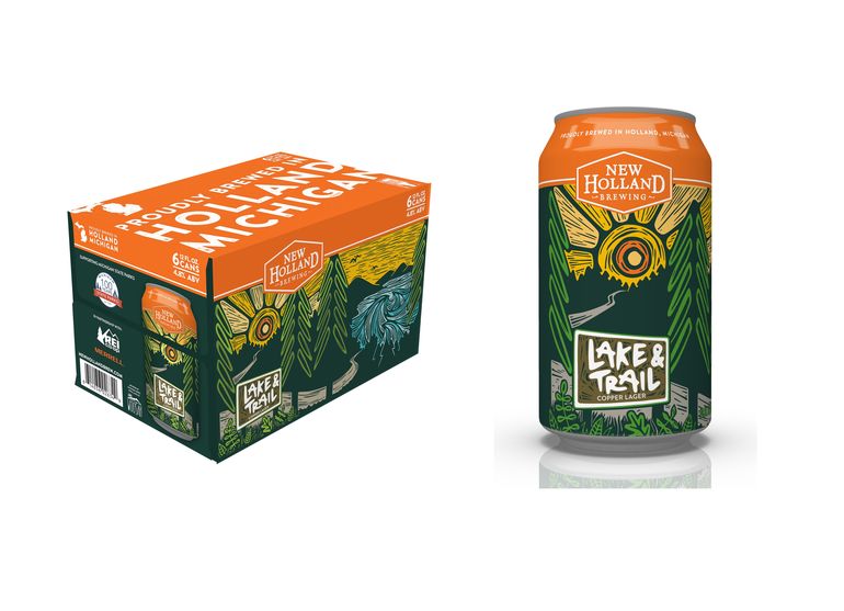 New Holland Brewing Co. Unveils Lake & Trail Copper Lager, Celebrating 100 Years of Michigan State Parks